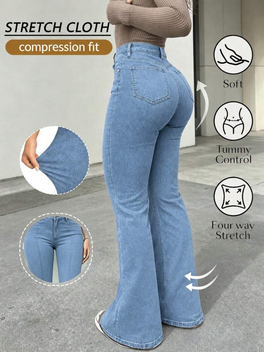 Women Jeans - 2076 Blue - View 1