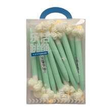 Puff Flower Twisted Pen, Line Drawing Weaving Flower Neutral Pen, Office Gift, Quick-Dry Pen For Exam Practice - Multicolor - View 8