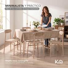 Dining Table & Chair Sets - Beige - View 8