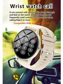 Best Gift Smart Watch For Men And Women, Exquisite Full-Circle Dial, 10mm Ultra-Thin Watch Body, Multiple Sports Modes, Fast Dialing And Replying To Messages, Exquisite Appearance And Colorful Match, Music And Photo Control, Sedentary Reminder - View 8