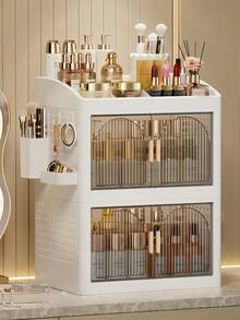 A Variety Of Size Cosmetic Storage Boxes, With Multiple Combinations Of Drawers And Doors, Suitable For Various Sizes Of Cosmetics, Can Be Used In Bathrooms And Dressing Tables,Make Up Organizer,Parfum Storage Box - Multicolor - View 8