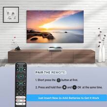 RC813 Voice Remote Control, Compatible With T*CL TV Remote, With 6 Shortcut Keys, Suitable For T*CL 4K QLED/UHD/QD-Mini Series Smart TV - View 2