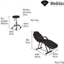Spa Massage Table - Apricot - View 6