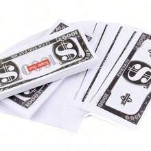 Super Money Gun Toy, Perfect For Lively Party Atmosphere, Suitable For Football Games And Competition Parties, Includes 10 Pieces Of Prop Dollars - Multiple Styles - View 12