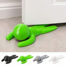 1pc Funny Crawling Man Door Stopper, Creative Human-Shaped Door Wedge, Anti-Slip Anti-Wind Door Block, Decorative Door Stopper For Bedroom, Office And Home Security Protection - Multi-color - View 2
