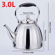 Teko Teh Stainless Steel, Desain Portabel untuk Penggunaan di Luar Ruangan, Dengan Saringan Pembersih yang Dapat Dilepas, Gaya Modern, Cocok untuk Berkemah, Pertemuan Keluarga dan Makan Malam, Ideal untuk Pecinta Kopi dan Teh, Juga Hadiah Terbaik untuk Natal dan Thanksgiving - MultiWarna - View 20