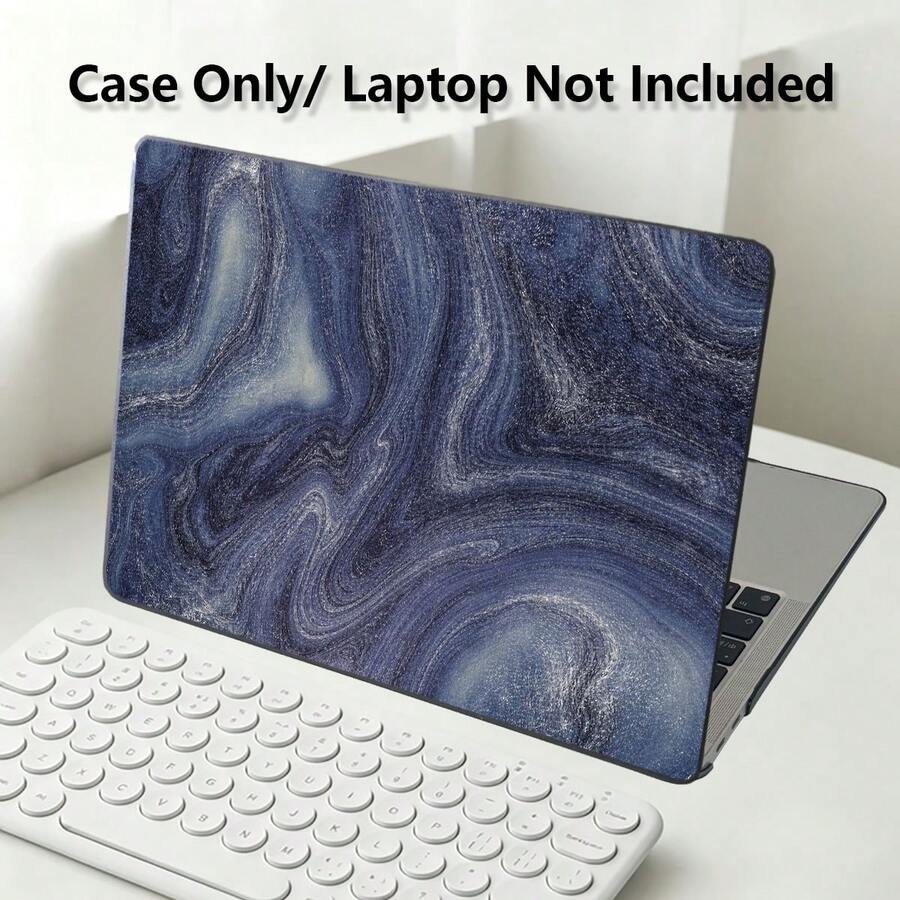 1pc Protective Case, Deep Starry Sky Quicksand UV Printed Pattern, Laptop Protective Sleeve, Minimalist Lightweight Durable Protective Case Suitable For 13-Inch Neo Laptop Protective Case A3404 Model/ Air Pro 13.3 13.6 14.2 15.3 16.2 Inch/ Matebook D14/D16 - View 1