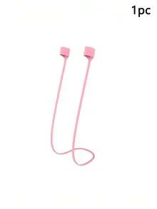2pcs/1pc Portable Travel Earphone Anti-Loss Lanyard, Soft Silicone Wireless Earphone Strap, Outdoor Running And Vacation Travel Accessory - Multicolor - View 12