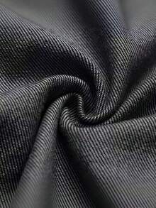 Adidas Women's New Stand-Collar Windproof Denim Jacket - Denim Black - View 9