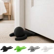 1pc Funny Crawling Man Door Stopper, Creative Human-Shaped Door Wedge, Anti-Slip Anti-Wind Door Block, Decorative Door Stopper For Bedroom, Office And Home Security Protection - Multi-color - View 9