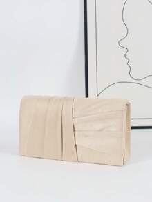 Women's Apricot Fashionable Daily Versatile Envelope Bag - Apricot - View 2