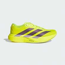 Adidas Adizero Evo SL Comfortable Classic High-Rebound Low-Top Marathon Training Track & Field Racing Running Shoes Men's - Yellow - View 7