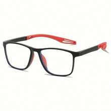 New Unisex Fashion Designer Eyeglasses, Comfortable Anti-Slip Ultra-Light Decorative Glasses - Multicolor - View 7