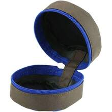 Fly Fishing Reel Pouch, Zippered Protective Reel Case With Sponge Lining, Portable Fishing Reel Storage Bag For Outdoor Fishing - Multicolor - View 3