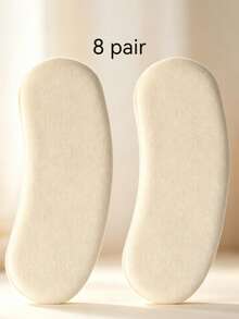 1/2/4/6/8/10 Pairs Invisible Self-Adhesive Heel Pads, Soft Sponge Anti-Friction Anti-Slip Heel Cushions, Adjustable Size Foot Care Protection Pads, Shoe Size Reducer Pads, Seamless Comfortable Heel Pads, Durable Shoe Repair Pads, Suitable For High Heels, Fashion Daily Office - Multicolor - View 25