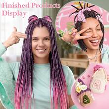 Dreadlocks Tool,Dreadlocks Crochet Hook And Interlocking Tools Latch Hook Crochet Needle Set For Braiding, Locs, Dreadlocks And Passion Twist Extensions - View 6