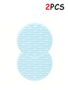 2/1pc Wet & Dry Makeup Brush Cleaning Box, No-Wash Brush Holder, Quick-Dry Sponge Cleaning Tool - Baby Blue - View 7
