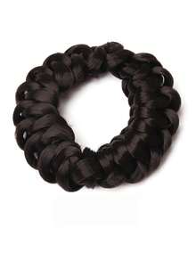 High Elastic Handmade Braided Wig Hair Tie Twist Hair Rope Hair Band Rubber Band Bun Hair Rope Hair Accessories Headwear - Multicolor - View 11