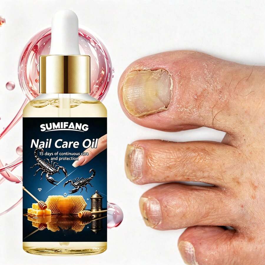 Essence Perawatan Kuku 30ml, Menutrisi Kuku dengan Lembut, Memperbaiki Kuku yang Lemah, Menguatkan Permukaan Kuku. Ringkas dan Portabel, Cocok untuk Perawatan Kuku Sehari-hari. - 1PC - View 1
