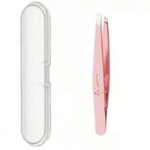 Slanted Eyebrow Tweezers Hair Removal Tool For Men, Beard Trimming Pliers, Small Tweezers, Eyebrow Grooming Tool - Multicolor - View 17