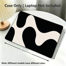 1pc Protective Case, Cow Print UV Printed Pattern, Laptop Protective Sleeve, Minimalist Lightweight Durable Protective Case Suitable For 13 Inch Neo Laptop Protective Case A3404 Model/ Air Pro 13.3 13.6 14.2 15.3 16.2 Inch/ Matebook D14/D16 - View 5