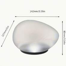 New Solar Pebble Light – Outdoor Landscape Light With Realistic Stone Design. Ambient Lighting For Courtyards, Patios, And Pathways; Suitable For Gardens, Terraces, Walkways, And Lawns. Warm White Solar Stone Light – Outdoor Decorative Lighting. - Stone Lamp - View 8