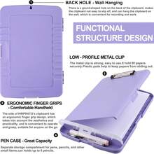 Writing Board With Storage Function, Nursing Writing Board, Foldable Folder, Plastic Folder With Storage Box, Suitable For Teachers, Students, Doctors And Office Use. - Multi-color - View 9