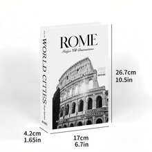 Paper Aesthetic Decorative Books, Coffee Table Books Decor - Faux Decorative Books For Decoration - Home Desktop Decor - Bedside Table Decor - Home Bookshelf Decor - one-size - View 10