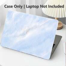 1pc Protective Case, Fresh Blue Watercolor Marble Pattern UV Printed, Laptop Protective Cover, Minimalist Lightweight Durable Protective Case Suitable For 13 Inch Neo Laptop Protective Case A3404 Model/ Air Pro 13.3 13.6 14.2 15.3 16.2 Inch/ Matebook D14/D16 - View 8