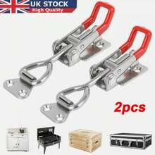 2 X Over Centre Fastener Latch Catch SMALL Lockable Truck Trailer Body Clamp UK - A - View 10