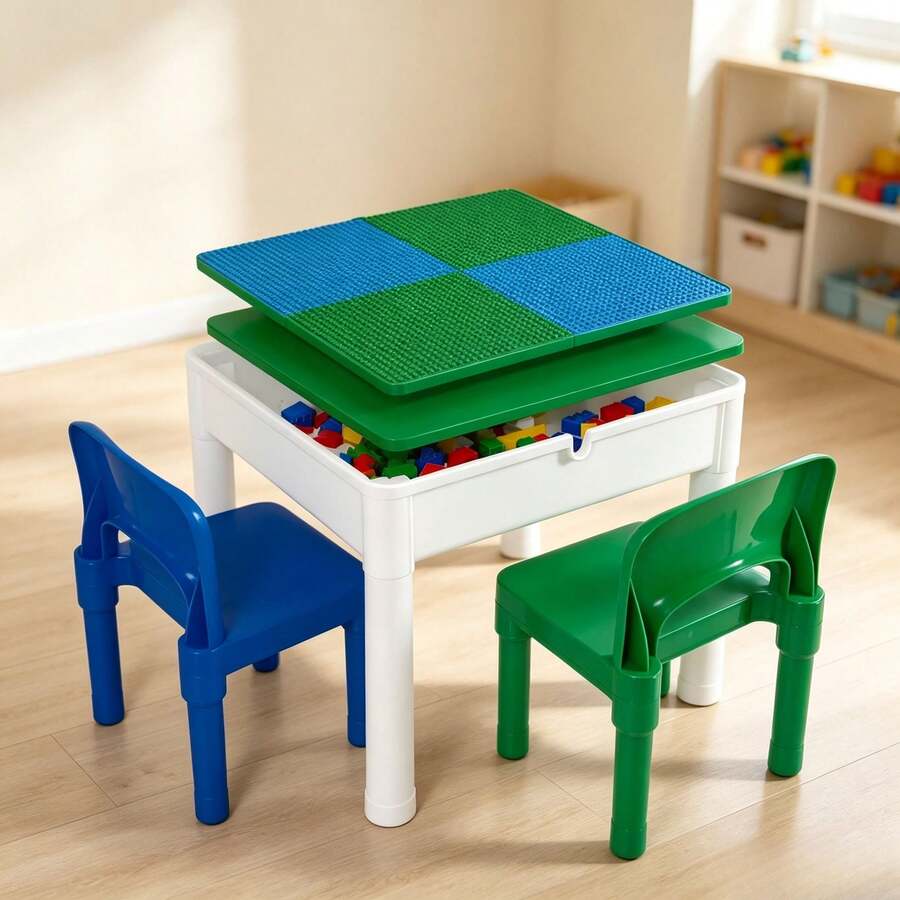Kids Tables & Chairs - Green - View 1
