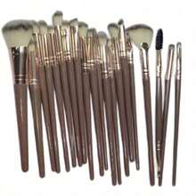 This Makeup Brush Set Includes Eyeshadow Brush, Eyebrow Brush, Foundation Brush, Powder Brush And Highlighter Brush. It Is Perfect For Daily Makeup, An Excellent Gift, And Can Create A Professional And Exquisite Makeup Look. - Coffee Brown - View 10
