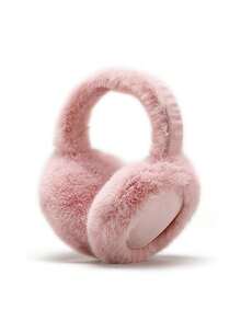1Pc Kids Winter Earmuffs Warm Ear Muff Girls Boy Cute Furry Ear Warmers Foldable Ear Covers For Cold Weather - Multicolor - View 10