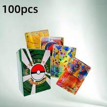 Funko 100 Pieces Pokemon Vmax GX Vstar Cards, Creative And Fun Anime Game Cards, Pocket - Multi-color - View 4