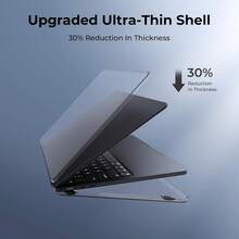 Kompatibel dengan Casing MacBook Air 15 Inch 2023-2026 M2 M3 M4 M5 A2941 A3114 A3241 A3448, Pelindung Casing Keras dengan Aksesoris Opsional, Pelindung Keyboard, Pelindung Layar HD & Adaptor USB, Tersedia Berbagai Warna - View 3