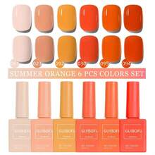 Set Kutek Gel 6 Warna dengan Botol yang Sesuai Warna, Cocok untuk Manikur Wanita di Musim Semi, Gugur, Dingin, dan Musim Panas, Manikur DIY di Rumah, Penataan Manikur Sehari-hari, Set Gel Warna-warni untuk Penggunaan Pribadi, Manikur di Rumah dan Desain Manikur Musiman - MultiWarna - View 53