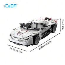 CADA-APOCALYPSE LIGHTNING Z-WIND New 300+ Pieces Building Block Collection Display Piece (Assembly Required) - Interactive - Essential For Socializing - Hot-Selling - Best-Selling - Birthday Gift For Boyfriend/Girlfriend - Multicolor - View 11
