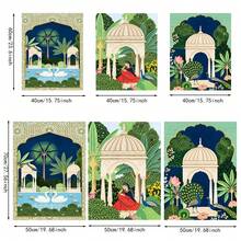 3pcs -Style Cartoon Realistic Art Floral Paintings Canvas Wall Art Decorations, Modern Swan And Peacock Pattern Printed Posters For Room Decor, Hallway, Study, Bedroom Wall Ornaments, Gift For Friends(No Frame/Framed) - Cartoon - View 8