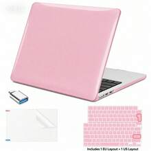 Kompatibel dengan Casing MacBook Air 15 Inch 2023-2026 M2 M3 M4 M5 A2941 A3114 A3241 A3448, Pelindung Casing Keras dengan Aksesoris Opsional, Pelindung Keyboard, Pelindung Layar HD & Adaptor USB, Tersedia Berbagai Warna - View 19