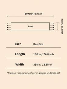 1pc New Autumn/Winter Men's Couple British Style Faux Cashmere Thick Plaid Tassel Warm Scarf, Fashion Street Soft Comfortable Shawl Suitable For Daily Use - Grey - View 4