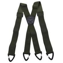 1.5 Inch X-Back Invisible Suspenders, Sturdy And Durable, Suitable For Men In Autumn/Winter, Can Be Used As Halloween Costume Accessory, Also Suitable For Teens, Young Men, Casual, Outdoor, Sports, Vacation, Graduation Gift, Birthday Gift, Daily Wear - Multicolor - View 28