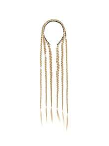 Long Braided Hair Band, Bohemian Style Hair Accessory - Multicolor - View 11