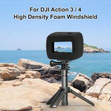 For Osmo Action 5 Pro / 4 / 3 PULUZ High Density Foam Windshield (Black) - View 2