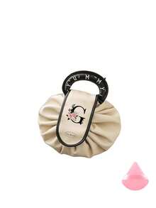 Travel Portable Drawstring Storage Bag, 26 Letter Drawstring Makeup Bag, Travel Portable Drawstring Storage Bag, Cosmetics Travel Toiletries Storage Bag, Gift Storage Bag, Cosmetics Bag, Travel Essentials, Women's Christmas Halloween Gift - Multicolor - View 14