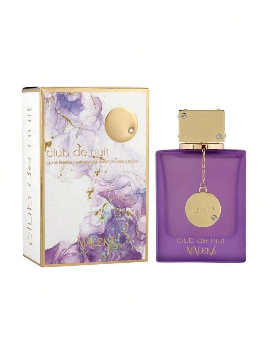 ARMAF Club De Nuit Maleka Eau De Parfum Para Mujer 105ml Fragancia Floral Con Notas De Salida De Lichi Bergamota Y Pimienta Rosa Corazón De Raíz De Lirio Fondo De Praliné Sándalo Y Ambroxan Aroma Cautivador Sofisticado Y Elegante Para Cualquier Ocasión - Floral - Ver 1