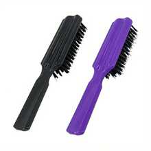 ZTZI Colorful Long Handle Hair Brush Hair Styling Comb Anti-Static Hair Scalp Massage Brushes For Salon Home Hairdressing - SCM50/60 - View 3