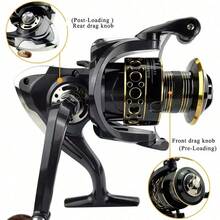 PENN Innovative Waterproof Spinning Reel, Maximum Drag Fishing Reel, Suitable For Bass And Pike Fishing - Multicolor - View 3