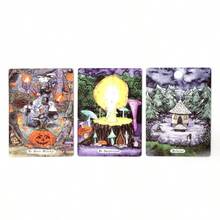 The Secrets Of Wand Wood Oracle Cards Fortune-Telling Prophecy Oracle Cards Playing Cards Games - White - View 3