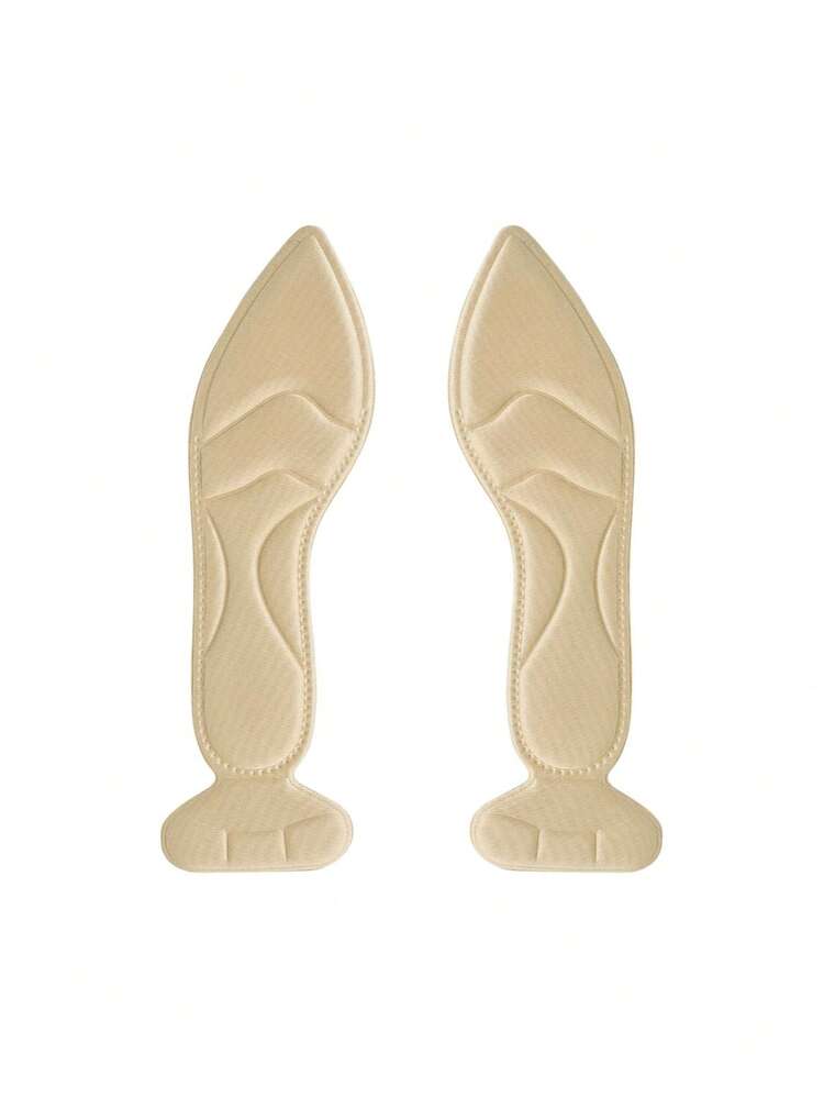 1雙女款2合1可修剪尖頭3D足跟支撐透氣緩震全足鞋墊，適用高跟鞋、派對與節日使用 - 彩色 - 查看 7