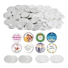 Maquina De Pines Fotobotones Refill Pack 200 Piezas 32mm - 1 - Ver 1